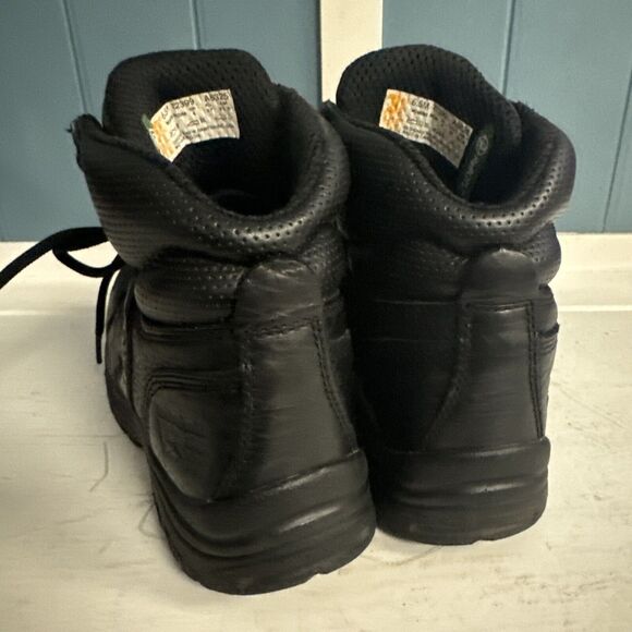 Timberland Pro Boots Women’s Size 6.5 M Steel Toe Work‎ Black Leather 72399 - Picture 2 of 11